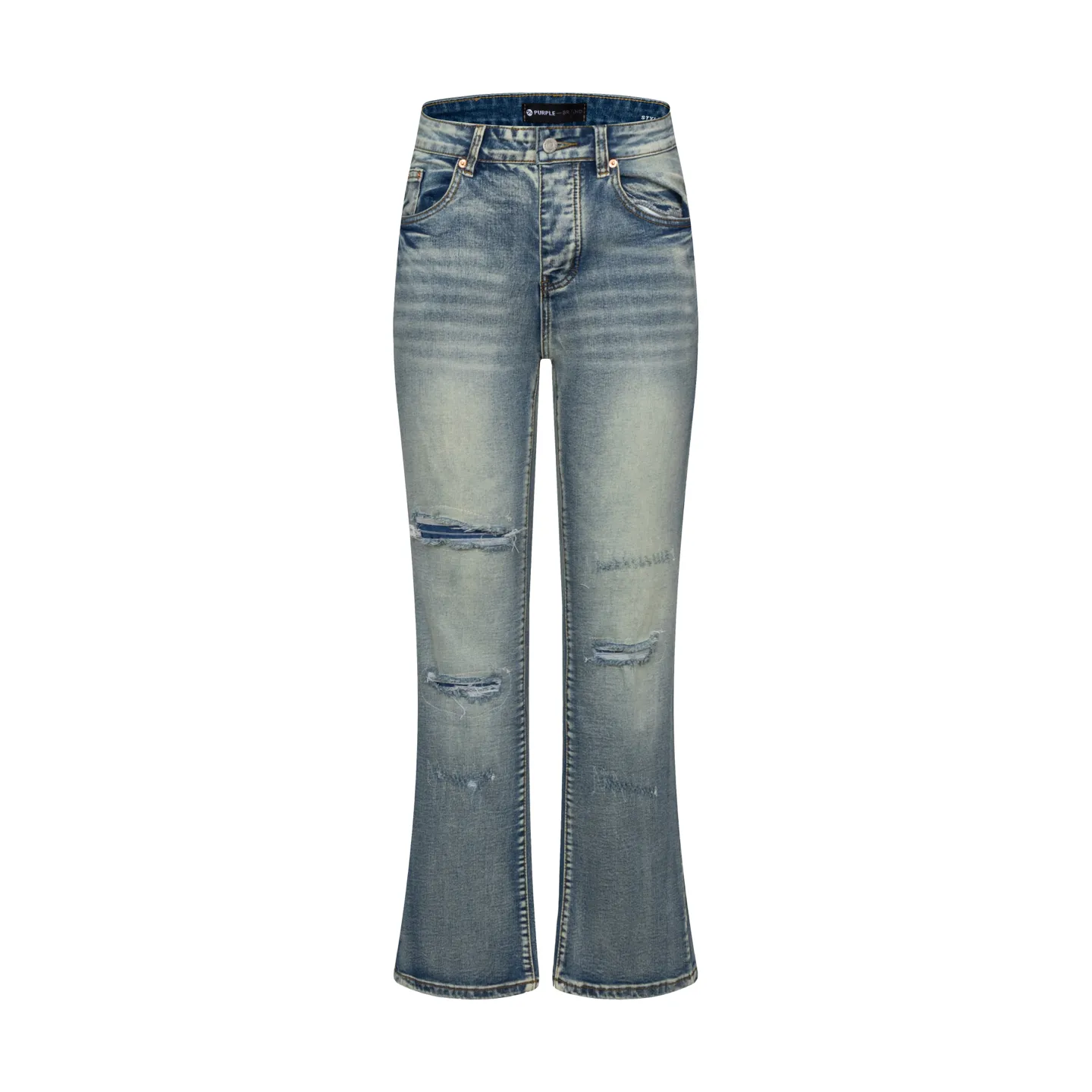 135 PURPLE BRAND 26New Arrival embroidered ripped jeans with top quality ink wash. Really restore the ultimate Vintage texture. Three-dimensional version. Loose and comfortable, not picky on the figure. Makes taller and slimmer. Factory Seiko. Original factory quality control. Same style for men and women. Can be matched with couples. Versatile recommendation. Must-have jeans for all seasons. Hipsters have been disappointed. From the quality selection of fabrics, the tailoring of details, and the matching of patterns, they are all impeccable! The upper body is so handsome when worn...it can be easily worn by men, women and children! The craftsmanship is made of heavy-duty washed pure cotton denim fabric. After washing, it is soft and thick. It is very stylish when worn on the body. Color: Blue Style number: # Size: 28 30 32 34 36